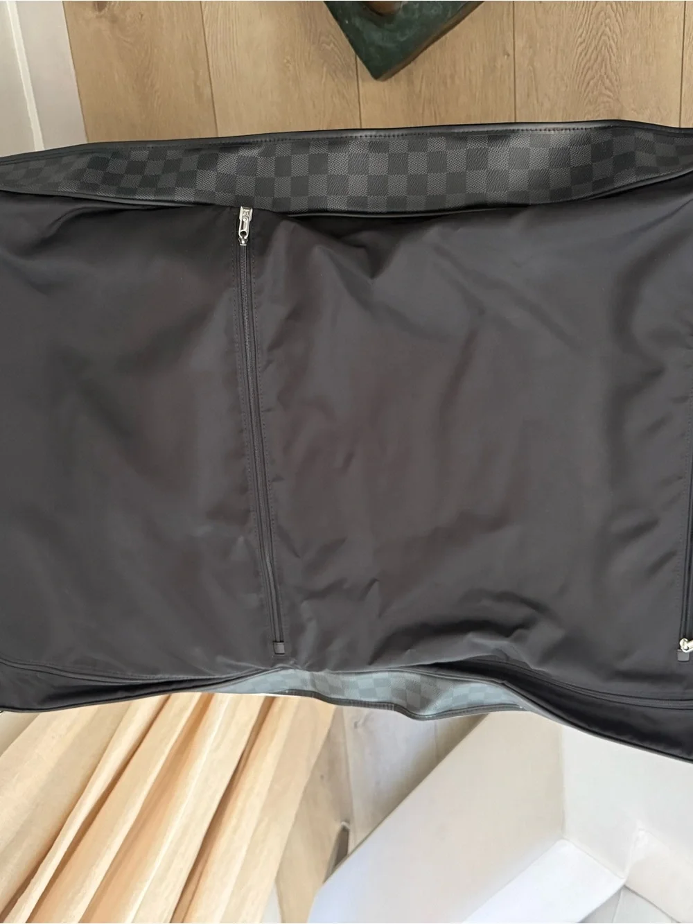 Louis Vuitton Black Damier Graphite Garment Bag